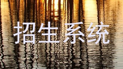 招生系统