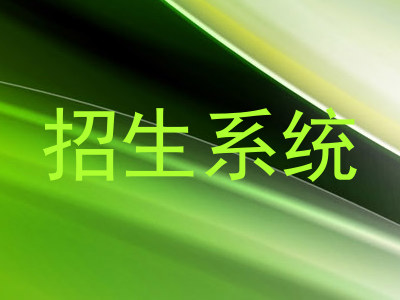 招生系统