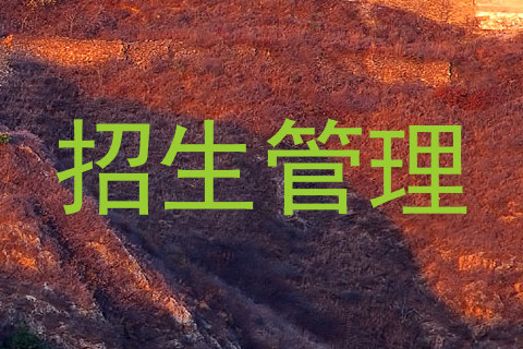 招生管理