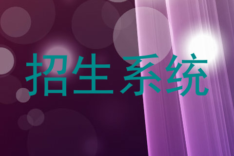 招生系统