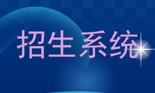 招生系统