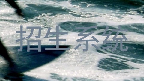 招生系统