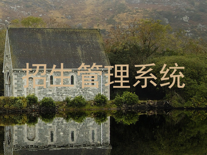 招生管理系统