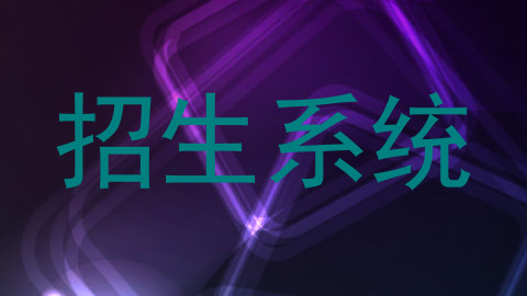 招生系统