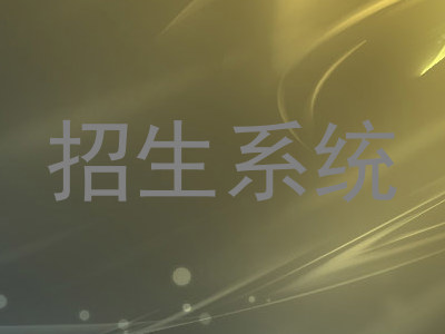 招生系统