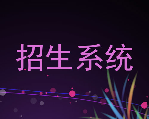 招生系统