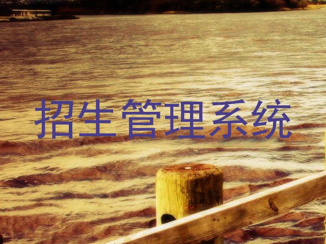招生管理系统