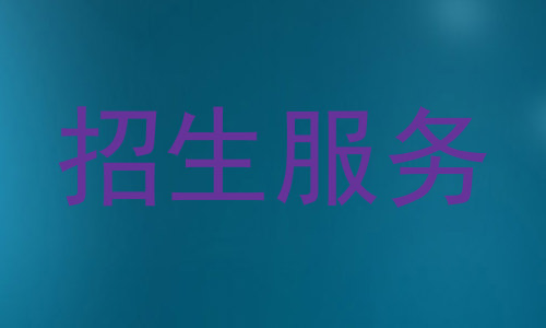招生服务
