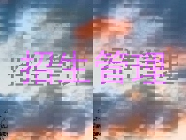 招生管理