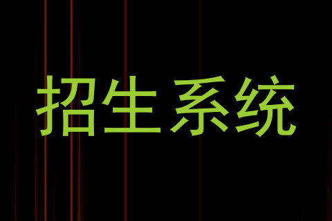 招生系统