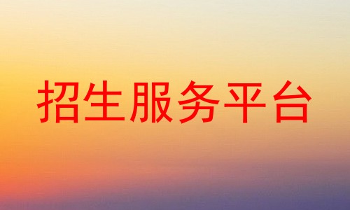 招生服务平台