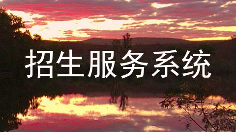 招生服务系统