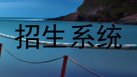 招生系统
