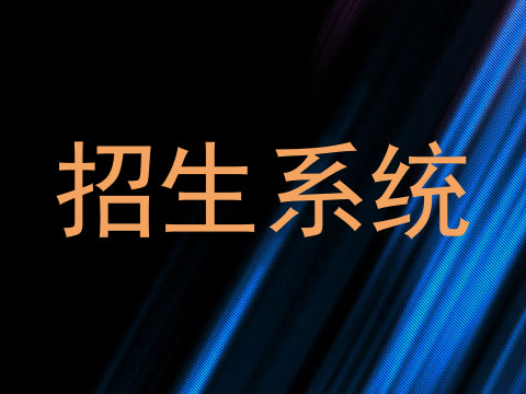 招生系统