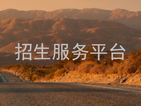 招生服务平台