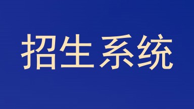 招生系统