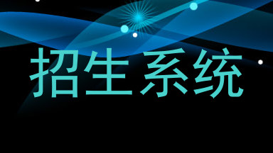 招生系统