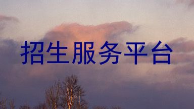 招生服务平台
