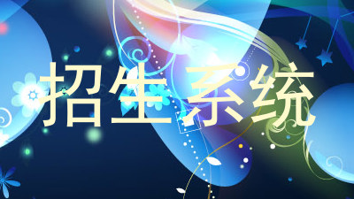 招生系统