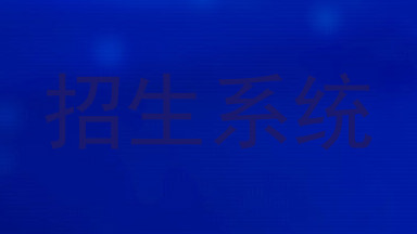 招生系统