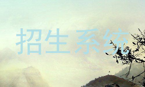 招生系统
