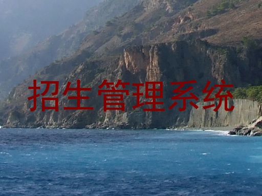 招生管理系统