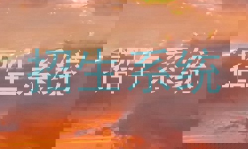 招生系统