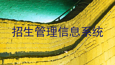 招生管理信息系统