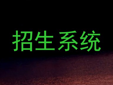 招生系统