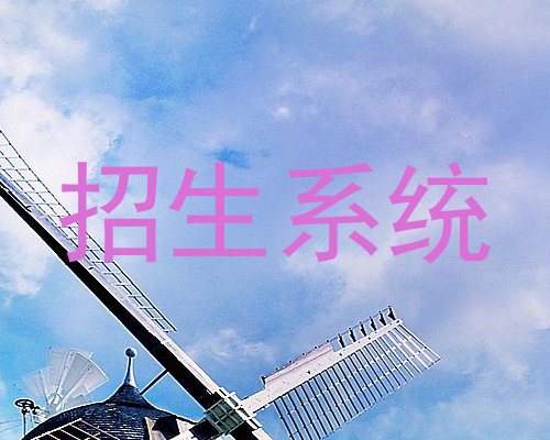 招生系统