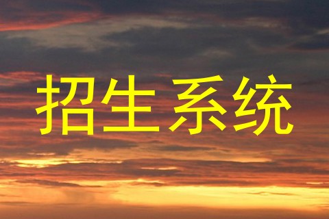 招生系统