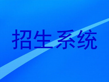 招生系统