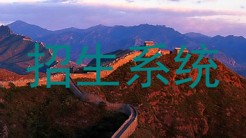 招生系统