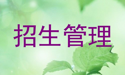 招生管理