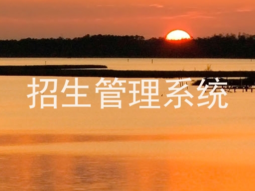 招生管理系统
