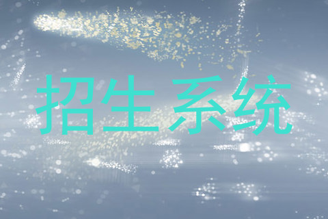 招生系统