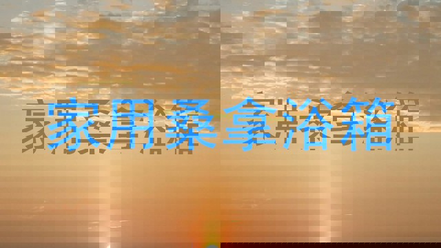 家用桑拿浴箱