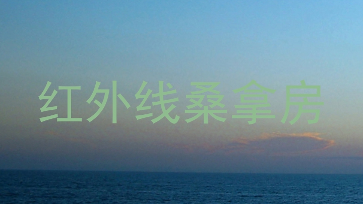 红外线桑拿房