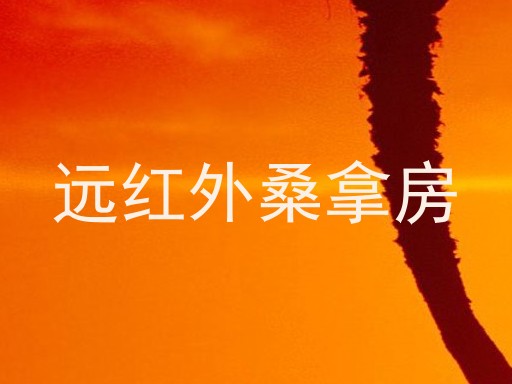 远红外桑拿房