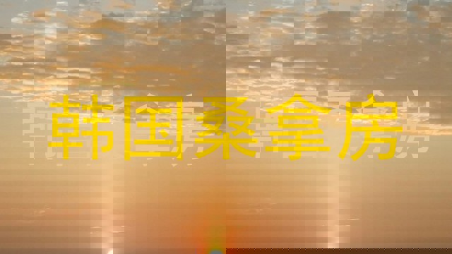韩国桑拿房