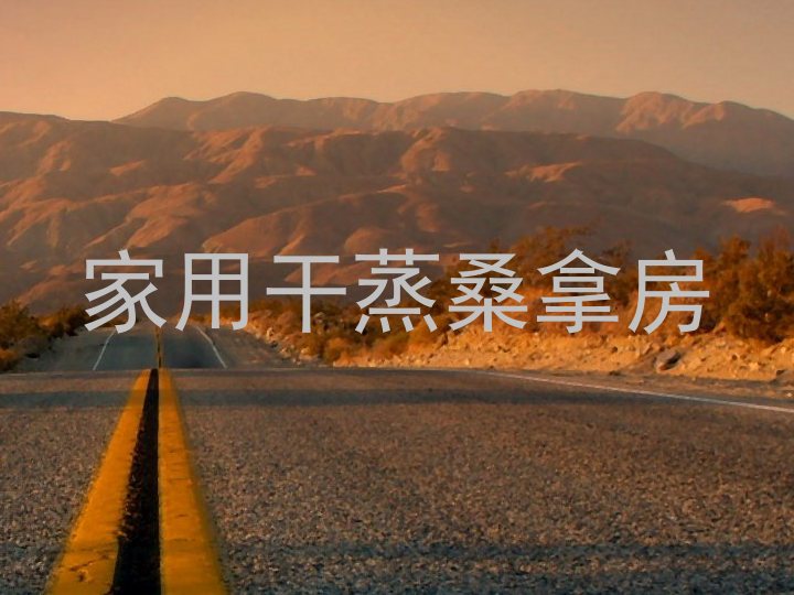 家用干蒸桑拿房