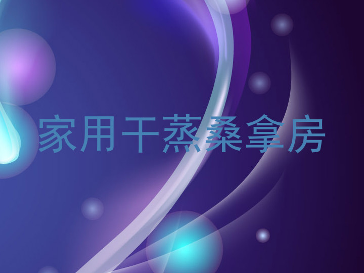 家用干蒸桑拿房