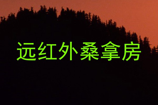 远红外桑拿房