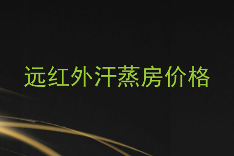 远红外汗蒸房价格
