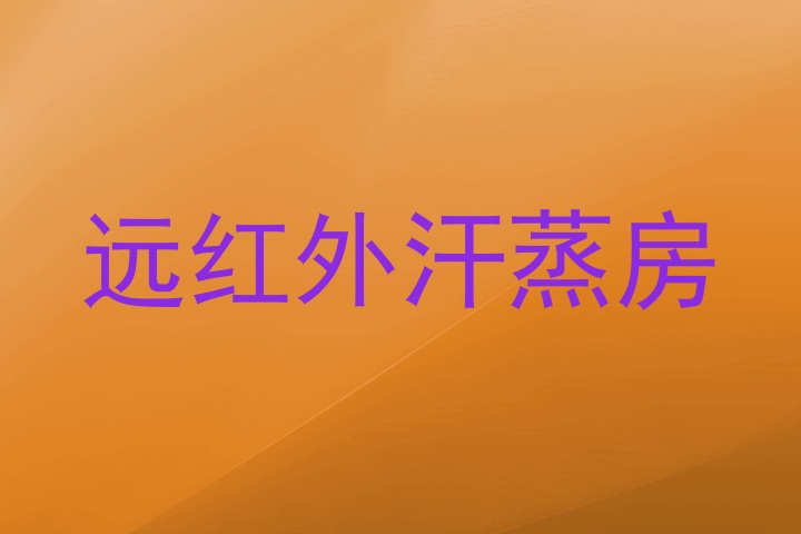 远红外汗蒸房