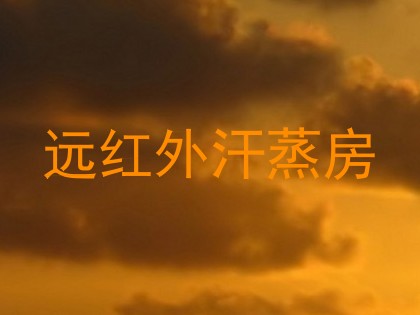 远红外汗蒸房