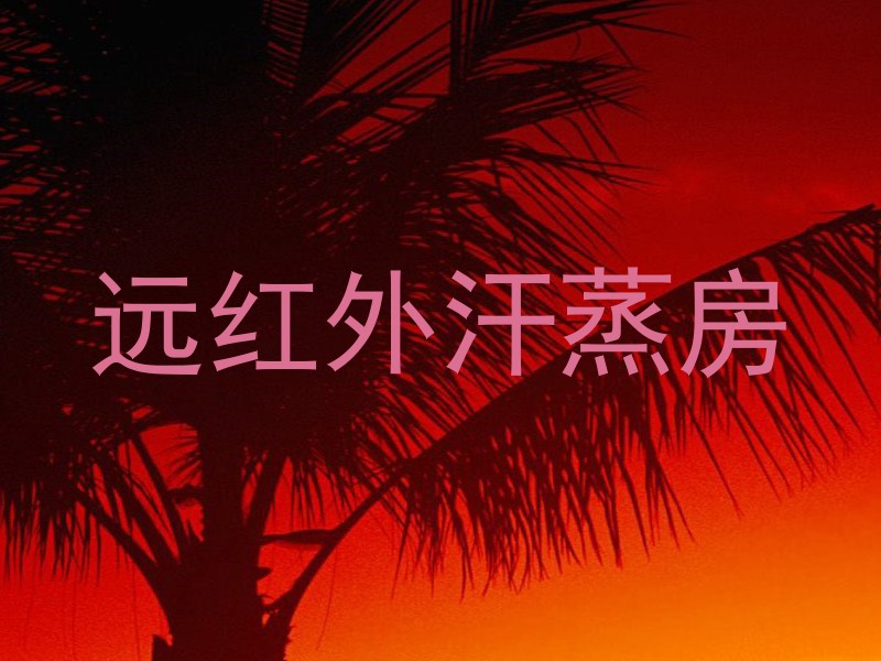 远红外汗蒸房