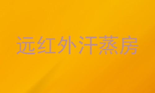 远红外汗蒸房