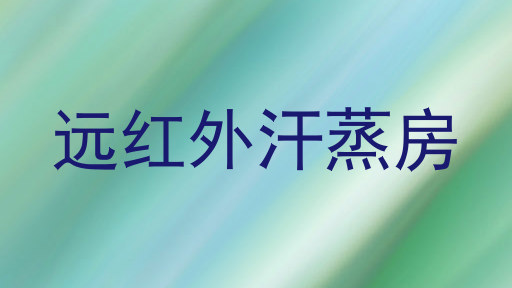 远红外汗蒸房