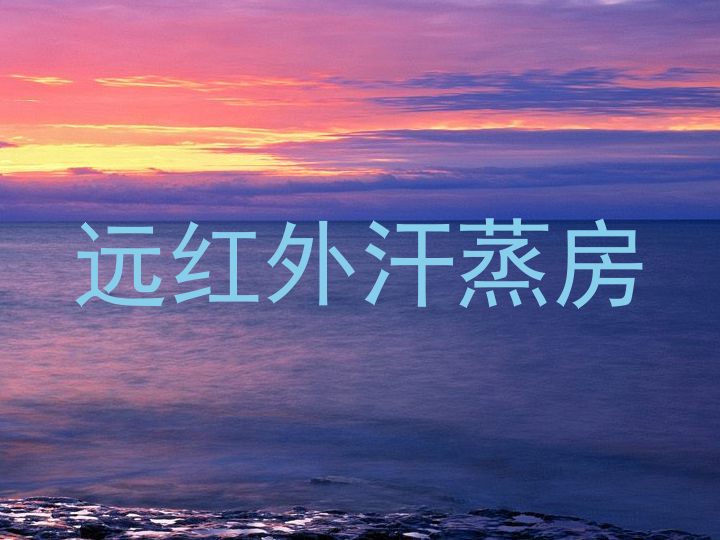 远红外汗蒸房